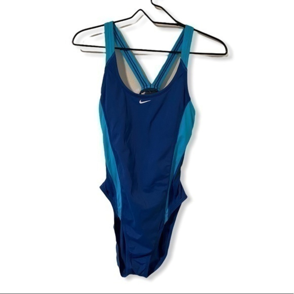 Nike blue swimsuit